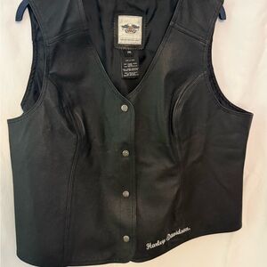 Ladies Harley  Davidson Leather Vest